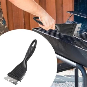 Mangal Temizleme Fırçası Paslanmaz Çelik Kıllı Bbq Izgara Fırçası