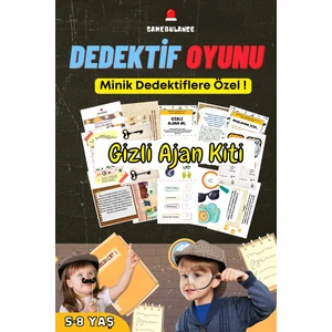 Gizli Ajan Oyunu - Çocuk Dedektif Oyunu - Bilmeceleri Çözme - Dedektif Oyunu - Eğitici Oyun