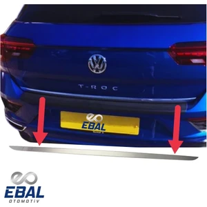 Ebal Oto Vw T-Roc Krom Bagaj Alt Çıta 2017 ve Üzeri P.çelik