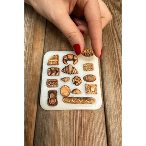 Rufus Concept Kahvaltılık 15'li Silikon Mum Kalıbı