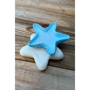 Rufus Concept Deniz Yıldızı Silikon Kap Kalıbı 1 Parça El Yapımı Modern Mavi Tasarım