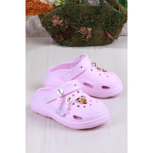 Clx 6990 Plaj Deniz Havuz Terliği Hafif Rahat Esnek Kız Çocuk Terlik