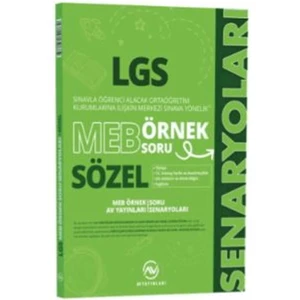 8. Sınıf Lgs Meb Sözel Örnek Soru Senaryoları