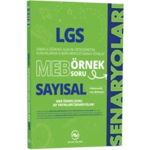 8. Sınıf Lgs Meb Sayısal Örnek Soru Senaryoları