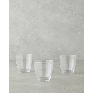English Home Flair Cam 3'lü Bardak 365 ml Şeffaf