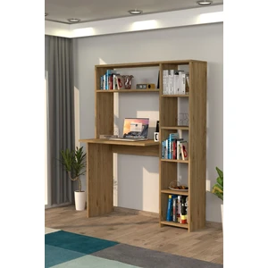 Duru Kitaplıklı Çalışma Masası Çam