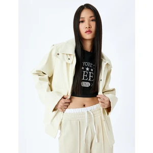 Kapüşonlu Cepli Su Itici Fermuarlı Trençkot