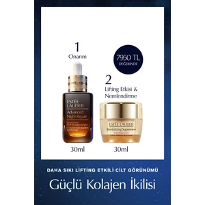 Estee Lauder Cilt Bakım Seti - Advanced Night Repair Serum 30ml Revitalizing Supreme Nemlendirici Krem 30ml