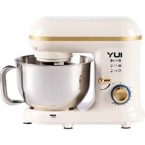 M108 Easy Chef Hamur Yoğurma Makinesi Stand Mikseri Krem Gold