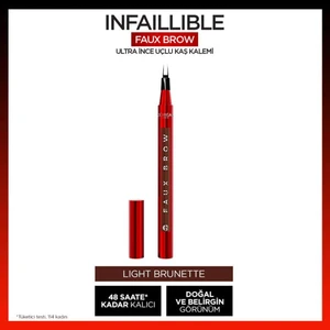 L'oréal Paris Infaillible Faux Brow Ultra Ince Uçlu Kaş Kalemi - Light Brunette