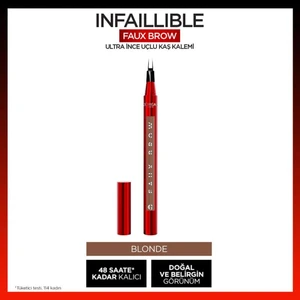 L'oréal Paris Infaillible Faux Brow Ultra Ince Uçlu Kaş Kalemi - Blonde