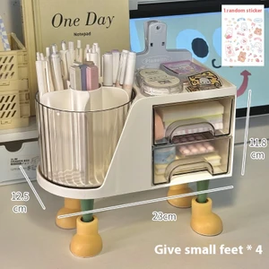 Kalemlik Düzenleyici Ofis Çok Fonksiyonlu Kırtasiye Rafı Akrilik Çekmece Tipi (Yurt Dışından)