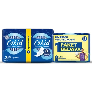 Ultra Gece 18'li Eda Erdem Paketi Hijyenik Ped