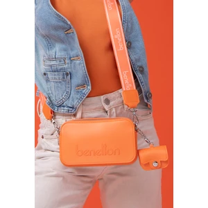 United Colors Of Benetton Kadın Çapraz Çanta BNT 1448 - Turuncu