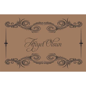 Kağıt Otopaspas Servis & Sunum & Amerikan Servis Kağıdı 37*25 EBADINDA100 Adet