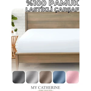 Lastikli Çarşaf %100 Pamuk Tek ve Çift Kişilik - Penye Kumaş Lüks Konfor Yumuşaklık ve Dayanıklılık