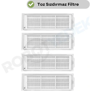 Xiaomi Mop 2 Pro MJST1SHW Uyumlu Yedek Hepa Filtre-4 Parça