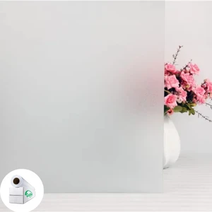 90  cm  x 2 Metre Cam Kumlama, Ofis, Duşakabin ve Balkon Camı Buzlu Kaplama Folyosu