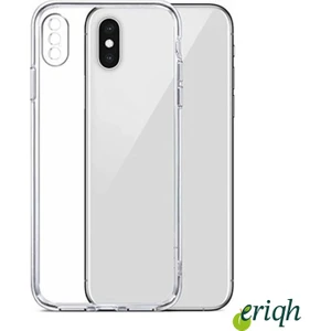 Apple iPhone Xs Max Uyumlu Kamera Korumalı Şeffaf Silikon Kılıf