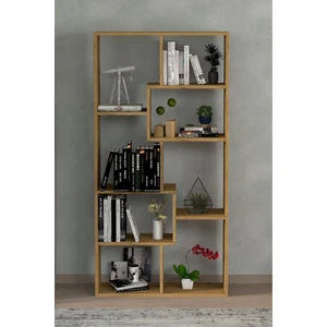 Zebra Dekoratif Kitaplık Çam