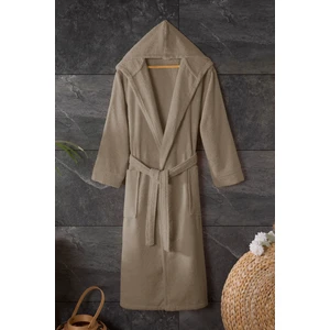 Gonca Premium %100 Pamuk Kapşonlu Bornoz | Yüksek Su Emiciliği ve Lüks Konfor | Hızlı Kuruma