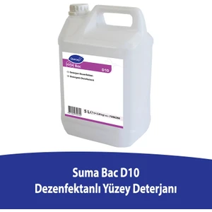 Suma Bac D10 Dezenfektanlı Yüzey Deterjanı 5l