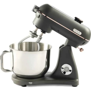 Easy Chef M122 Plus Dc Motor Stand Mikser Çift Başlıklı Mat Gri Gold