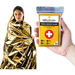 Acil Durumlar Için Termal Battaniye Vücut Isınızı Koruyun