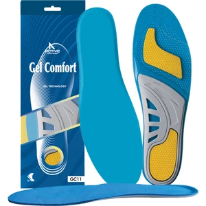 Gel Comfort GC11 | Yumuşak Jel Spor Ayakkabı Tabanı, Şok Emici, Ark Destekli Ortopedik Konfor İç Tabanlık
