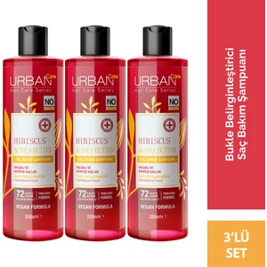 Urban Care Hibiscus & Shea Butter Bukle Belirginleştirici Saç Bakım Şampuanı 350 ml x3 