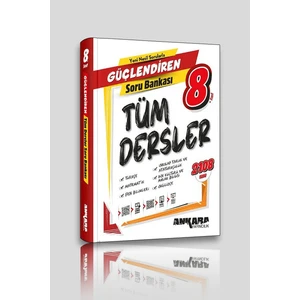 8. Sınıf Ankara Yayıncılık Tüm Dersler Güçlendiren Soru Bankası