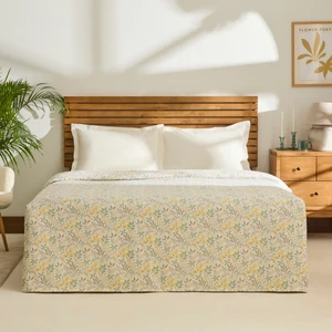 Kaşmir Home Hedda %100 Pamuk Çift Kişilik Pike Yeşil