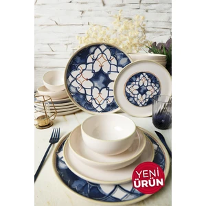 Wave Flow Yemek Takımı 24 Parça 6 Kişilik 22748-50-51
