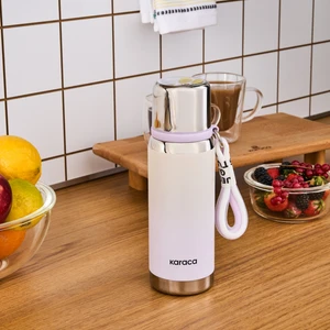 Inoxis Çelik Sızdırmaz Termos 550 ml Lila