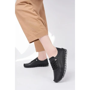 Hakiki Deri Kadın Deri Casual Ayakkabı TRC62-8004