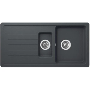 Ukınox Valente D-150L Siyah Granit Evye S-805G