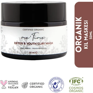 Me Time Organik Cilt Tonu Eşitleyici Kil Maskesi 50ml