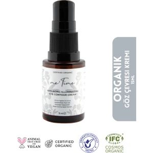 Me Time Organik Yaşlanma Karşıtı Ve Aydınlatıcı Göz Çevresi Bakım Kremi 15ml