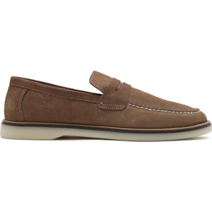 Erkek Vizon Süet Deri Casual Loafer 25SFD680710