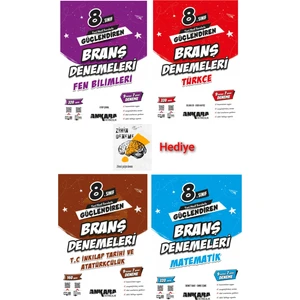 8.sınıf Fen Bilimleritürkçe Matematik Inkılap Tarihi Güçlendiren Branş Denemeleri Lgs Hazırlık