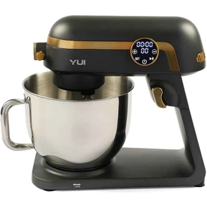 M123 Easy Chef Premium 1800W Dokunmatik Ekran Alüminyum Döküm 7lt Koyu Gri/gold