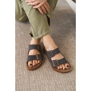 Arizona Günlük Ortopedik  Tokalı Terlik