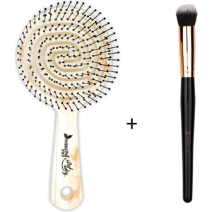 Oval Yapılı Kapatıcı Fırçası 136 + Nascita Pro Üç Boyutlu Saç Fırçası 16