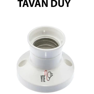 Sağlam Kaliteli Tavan Duy E27 Standart Duy Polikarbonat