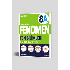 Fenomen 8. Sınıf Fen Bilimleri A Soru Bankası