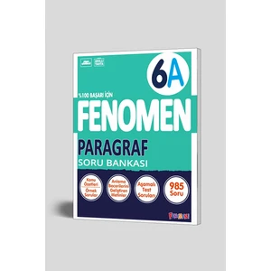 Fenomen 6. Sınıf Paragraf A Soru Bankası