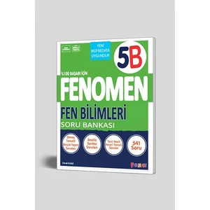 Fenomen 5. Sınıf Fen Bilimleri B Soru Bankası