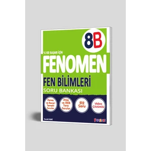 Fenomen 8. Sınıf Fen Bilimleri B Soru Bankası