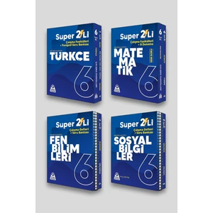 Örnek Akademi 6. Sınıf 4'lü Set (Matematik,fen,sosyal,türkçe)