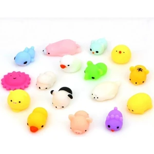 5 Adet Sukuşi Hayvan Figürü Squishy Oyuncak